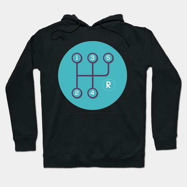 manual gear Hoodie by Sloop